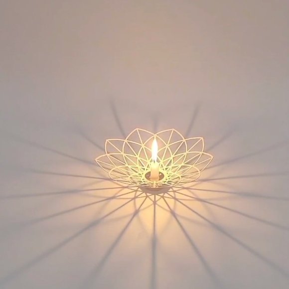 Anthropologie Flower Candle Holder - Picture 3 of 5